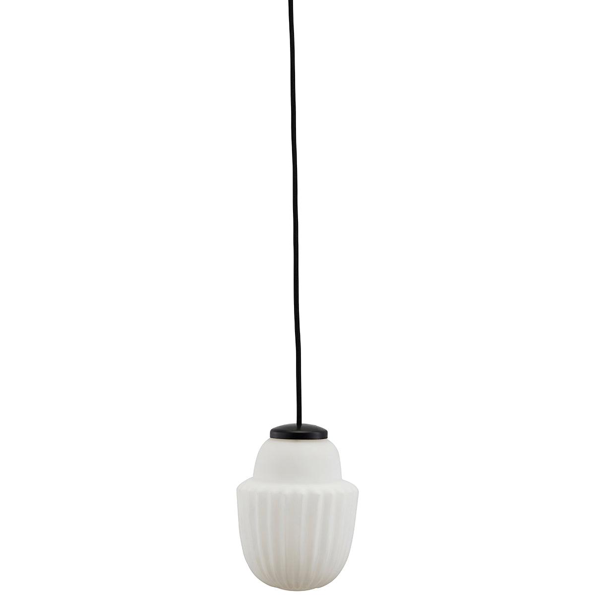 Acorn White Pendant Lamp - WOO .Design