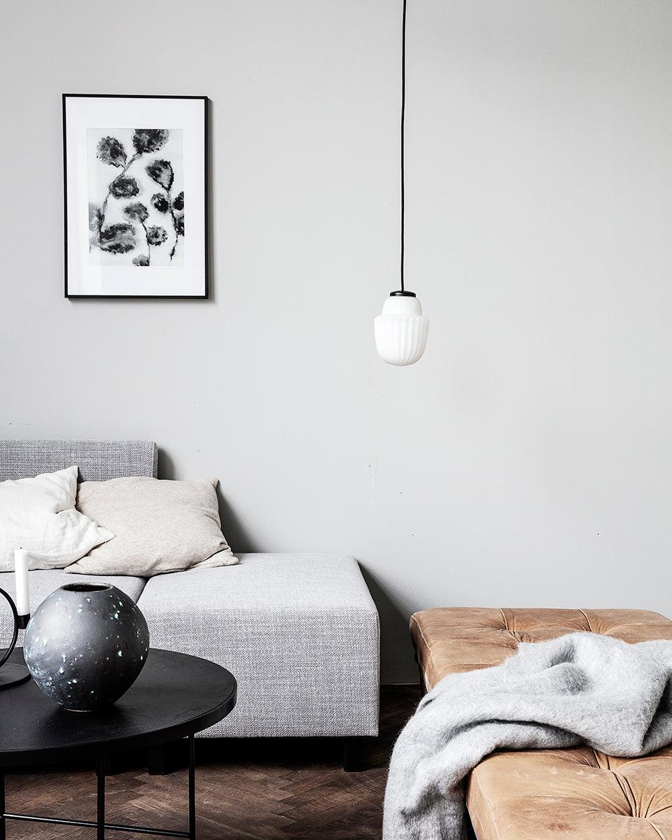 Acorn White Pendant Lamp - WOO .Design