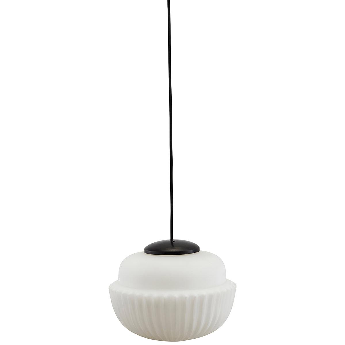Acorn White Pendant Lamp - WOO .Design
