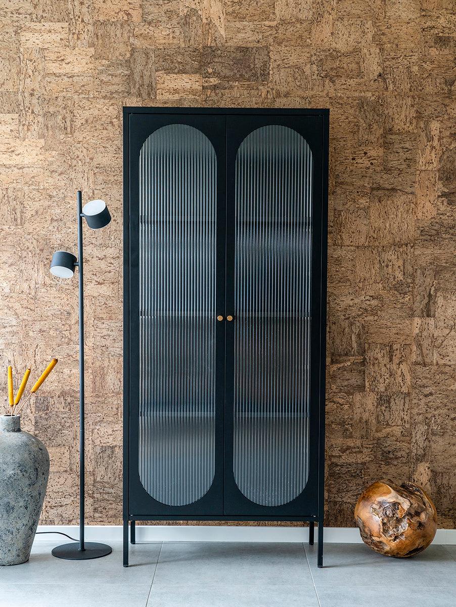 Adelaide Black High Display Cabinet - WOO .Design