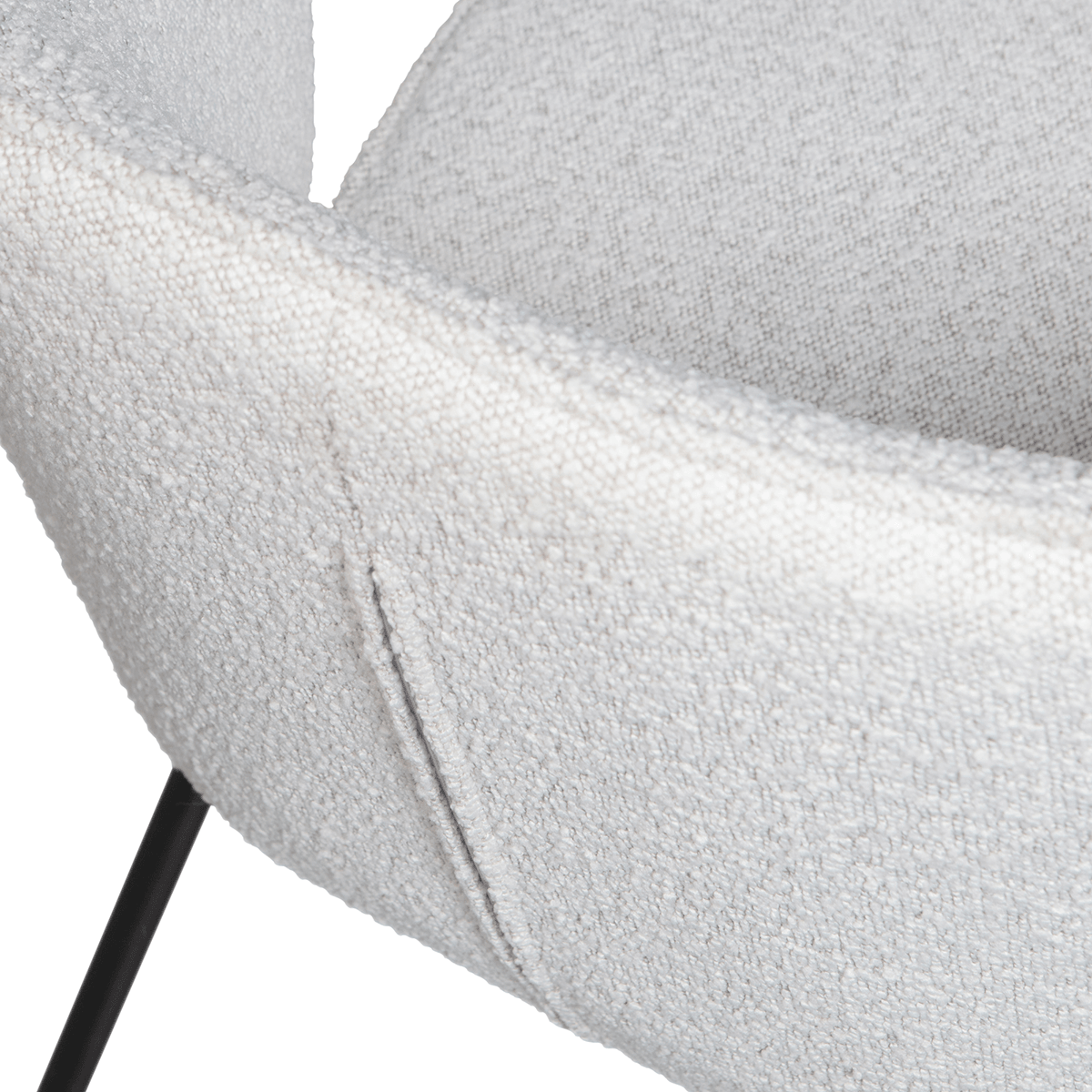 Admit Boucle Dining Chair (2/Set) - WOO .Design