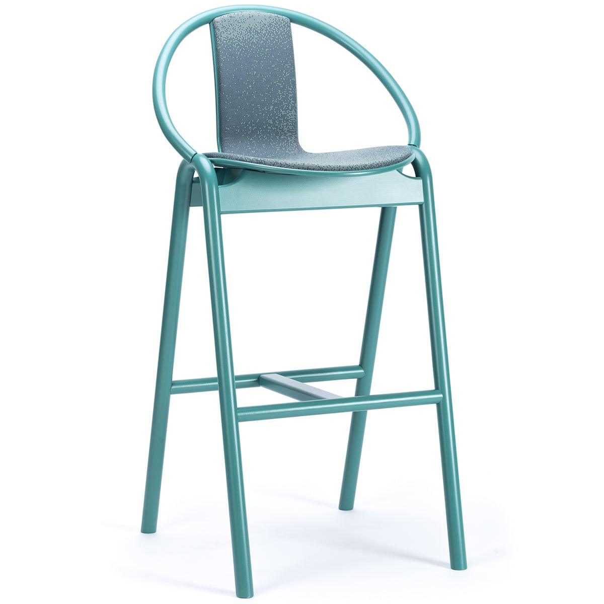 Again Upholstered Barstool - WOO .Design