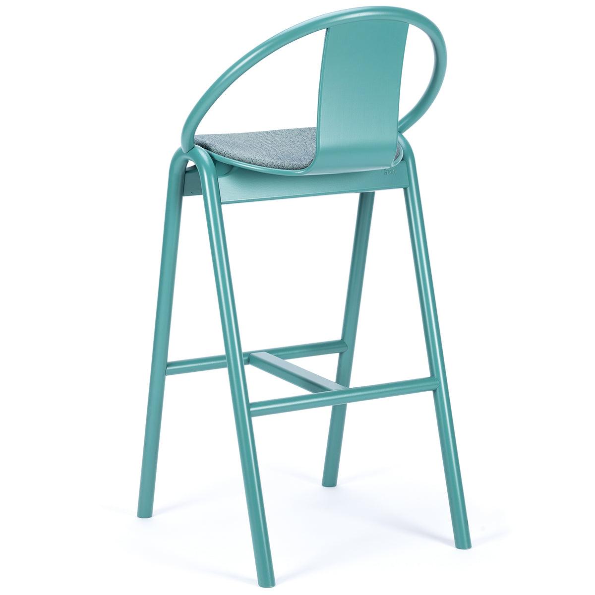 Again Upholstered Barstool - WOO .Design