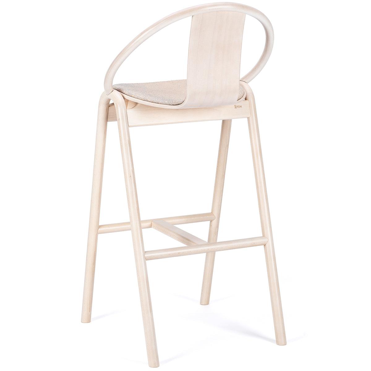 Again Upholstered Barstool - WOO .Design