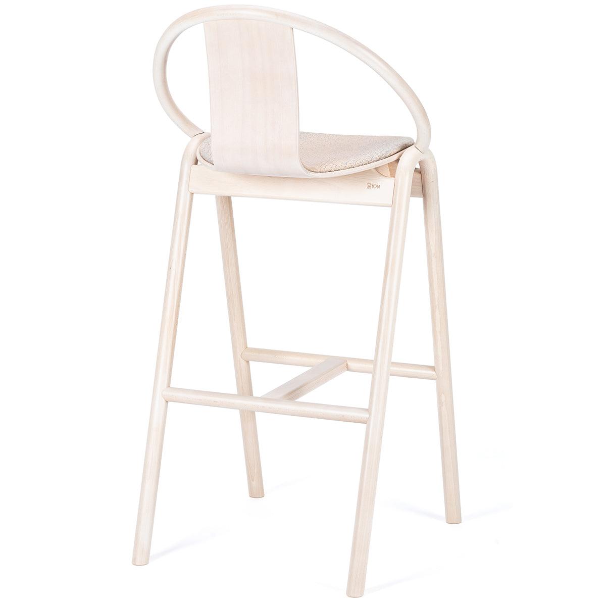 Again Upholstered Barstool - WOO .Design