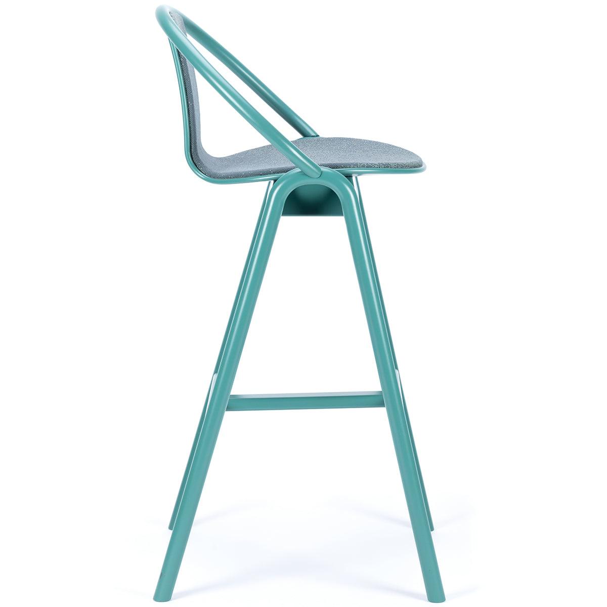 Again Upholstered Barstool - WOO .Design