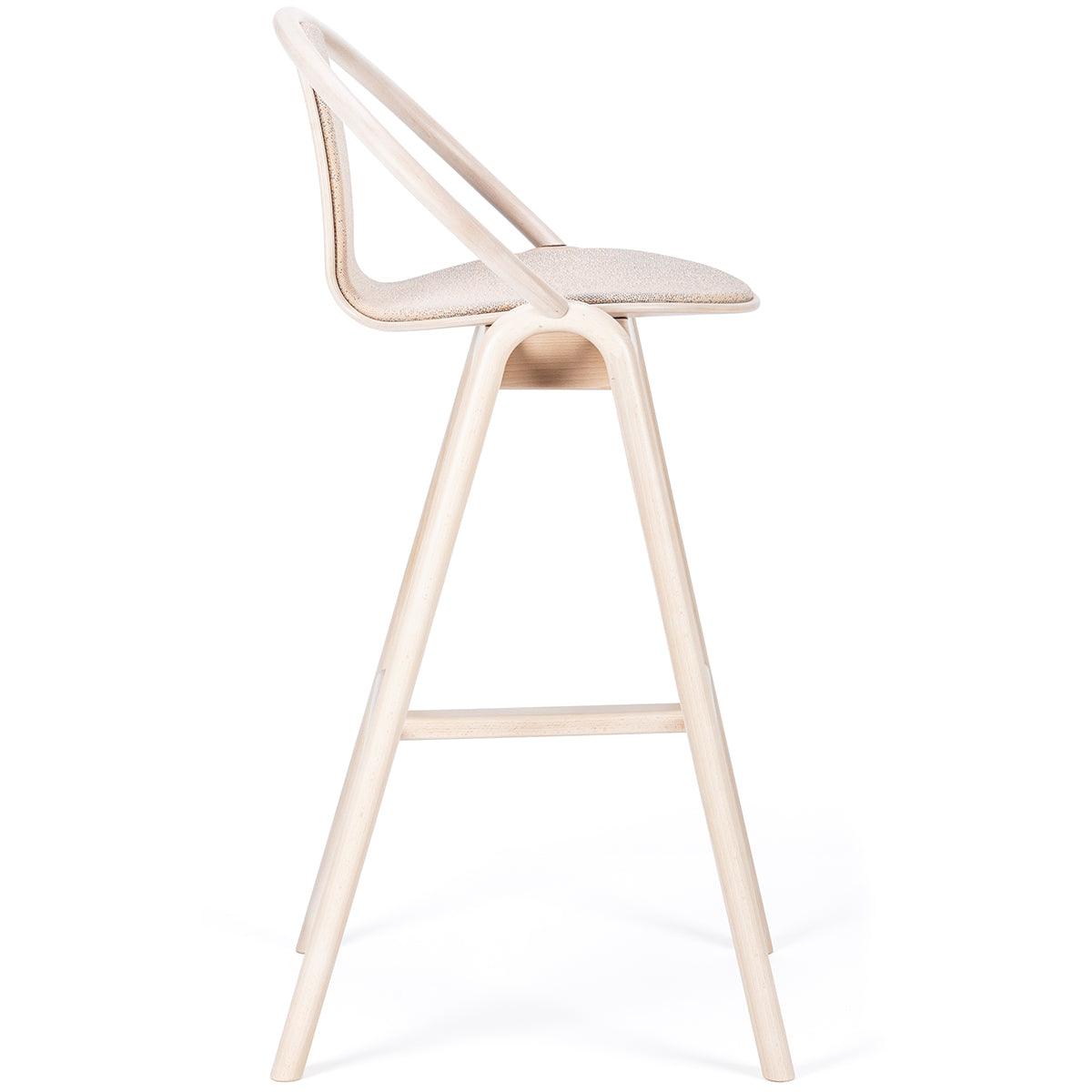 Again Upholstered Barstool - WOO .Design