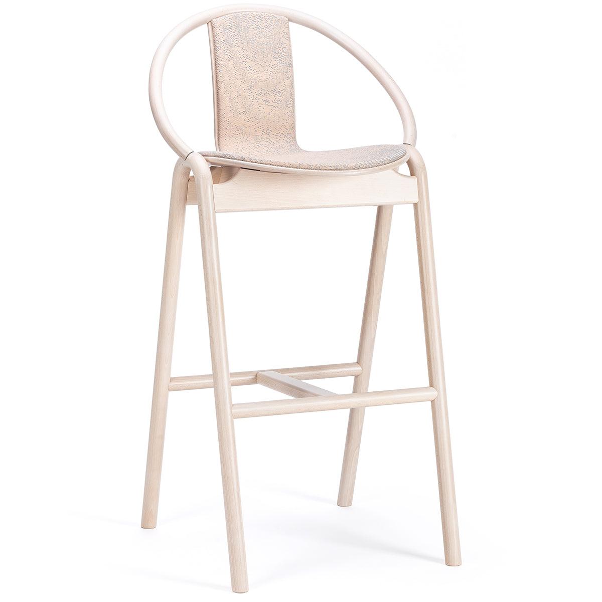 Again Upholstered Barstool - WOO .Design