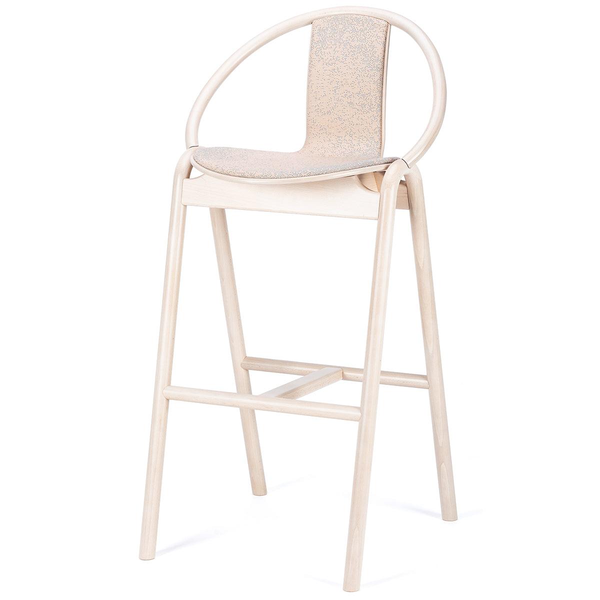 Again Upholstered Barstool - WOO .Design