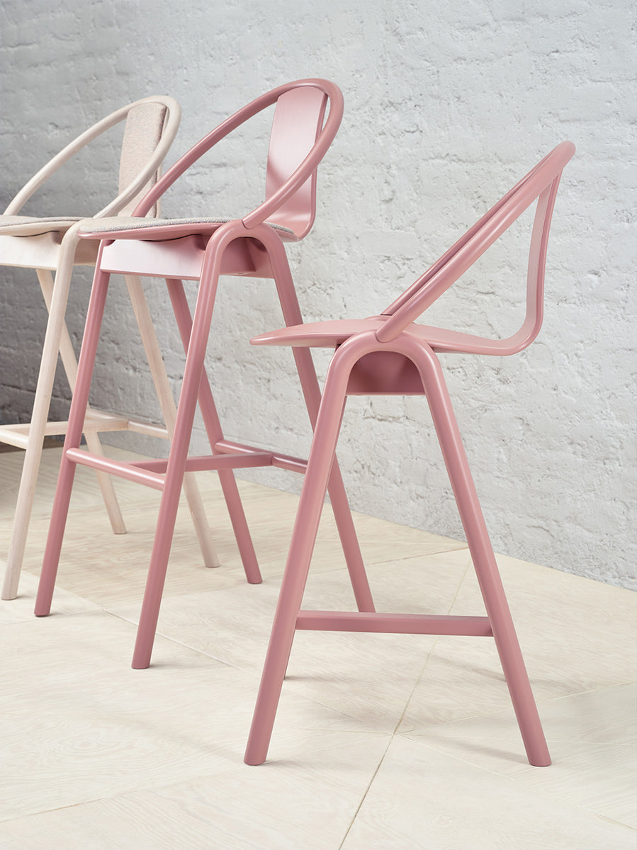 Again Wood Barstool - WOO .Design