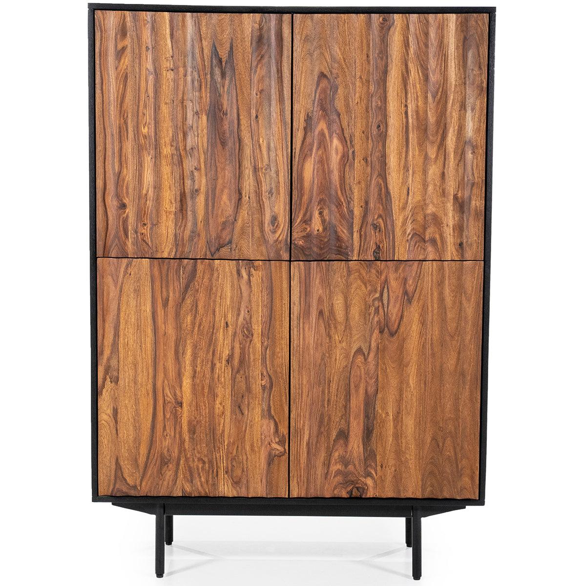 Alexander Sheesham Wood Cabinet - WOO .Design