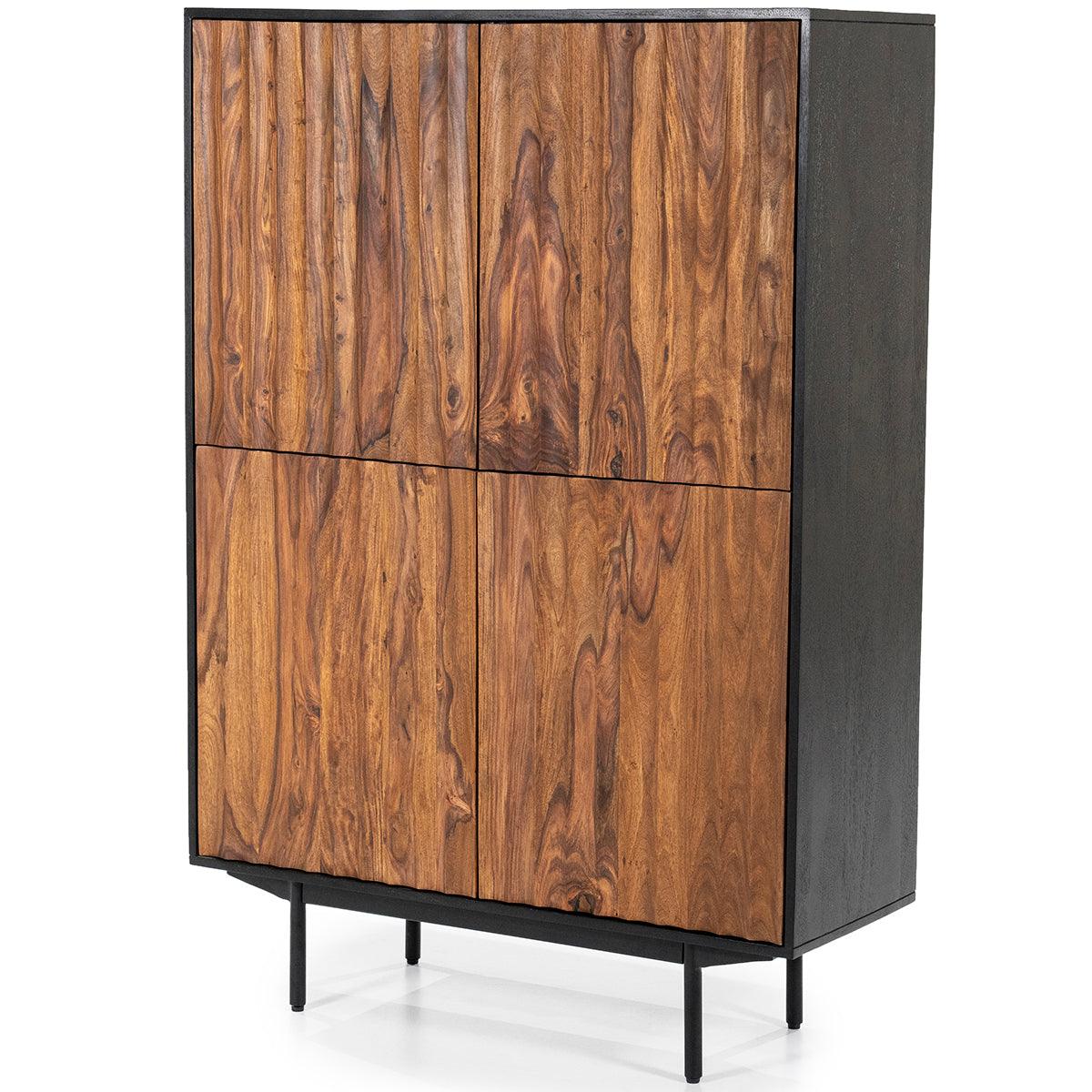 Alexander Sheesham Wood Cabinet - WOO .Design