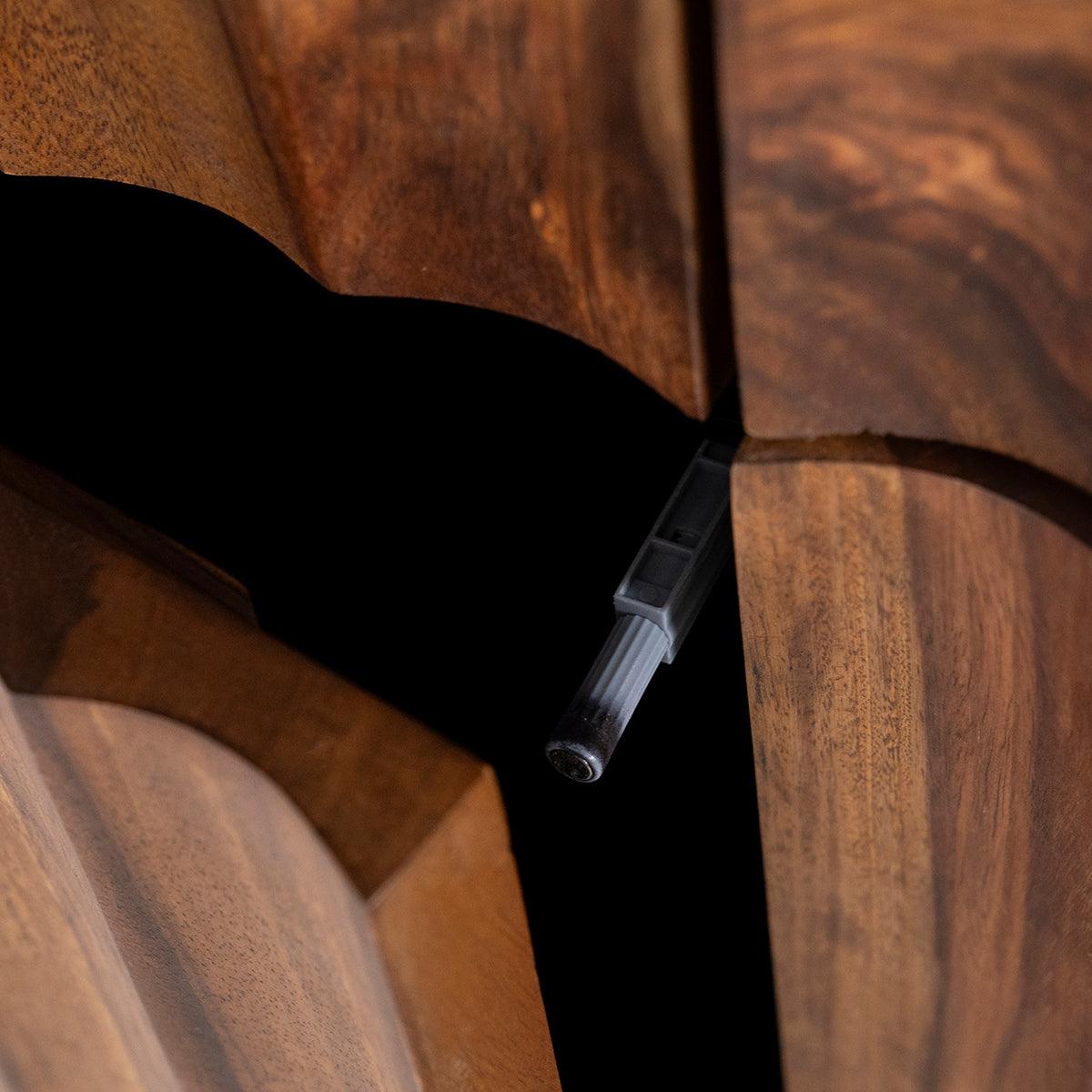 Alexander Sheesham Wood Cabinet - WOO .Design