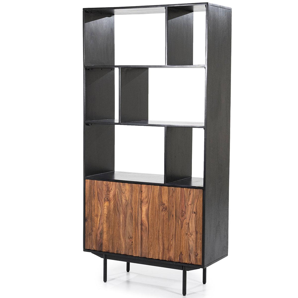 Alexander Sheesham Wood High Bookcase - WOO .Design