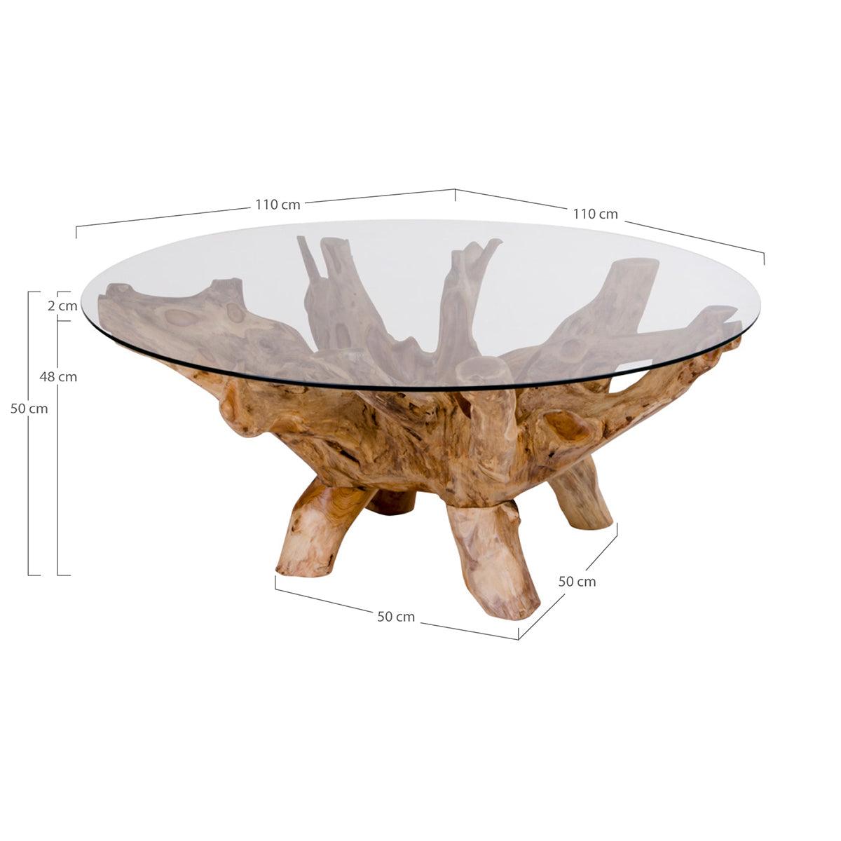 Amazonas Teak Wood Coffee Table - WOO .Design