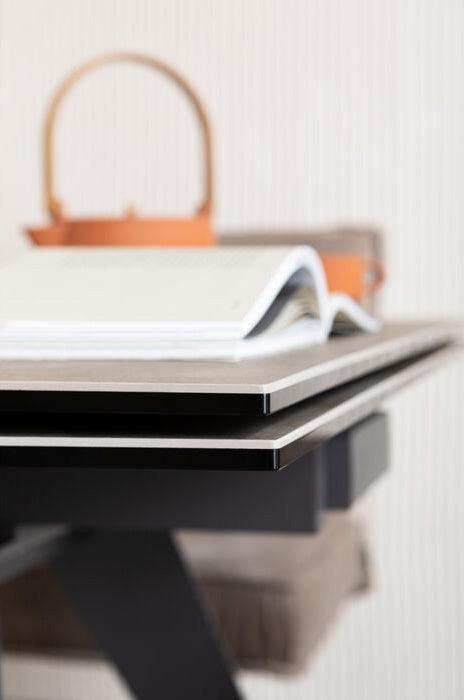 Amsterdam Ceramic Glass Extendable Dining Table - WOO .Design