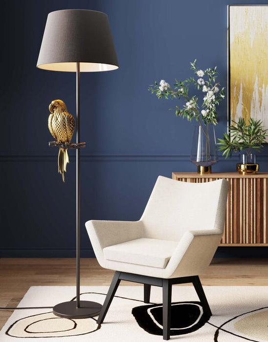 Animal Parrot Gold Floor Lamp - WOO .Design