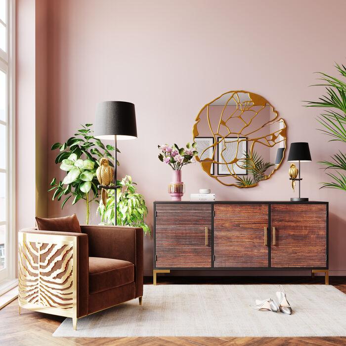 Animal Parrot Gold Floor Lamp - WOO .Design