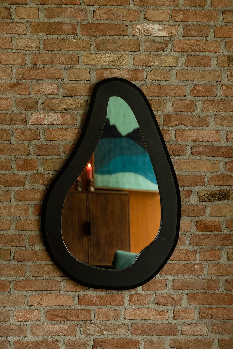Aren Black Wood Mirror - WOO .Design