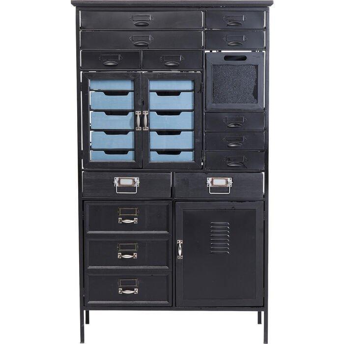 Art Factory Black Metal Industrial Dresser - WOO .Design