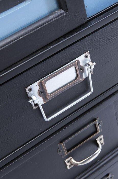 Art Factory Black Metal Industrial Dresser - WOO .Design