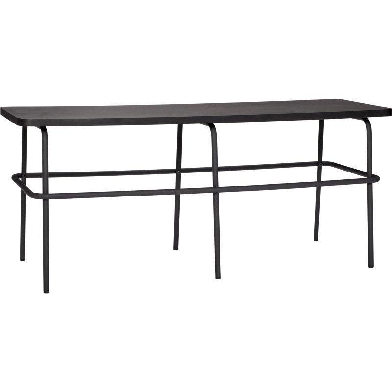 Ash Black Wood Bench - WOO .Design