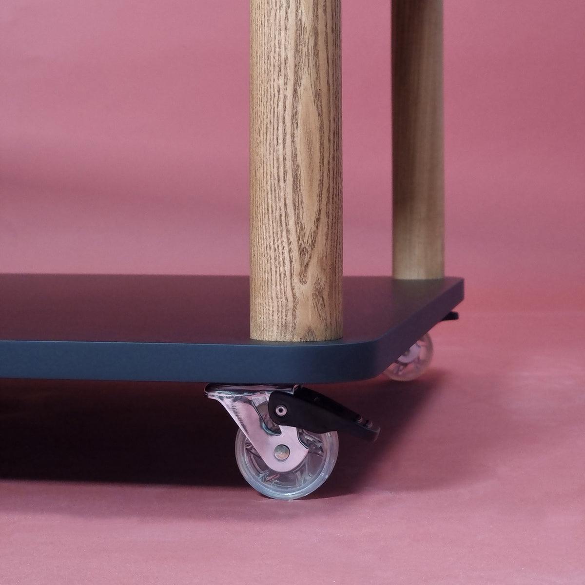 Ashme Coffee Table with Wheels - WOO .Design