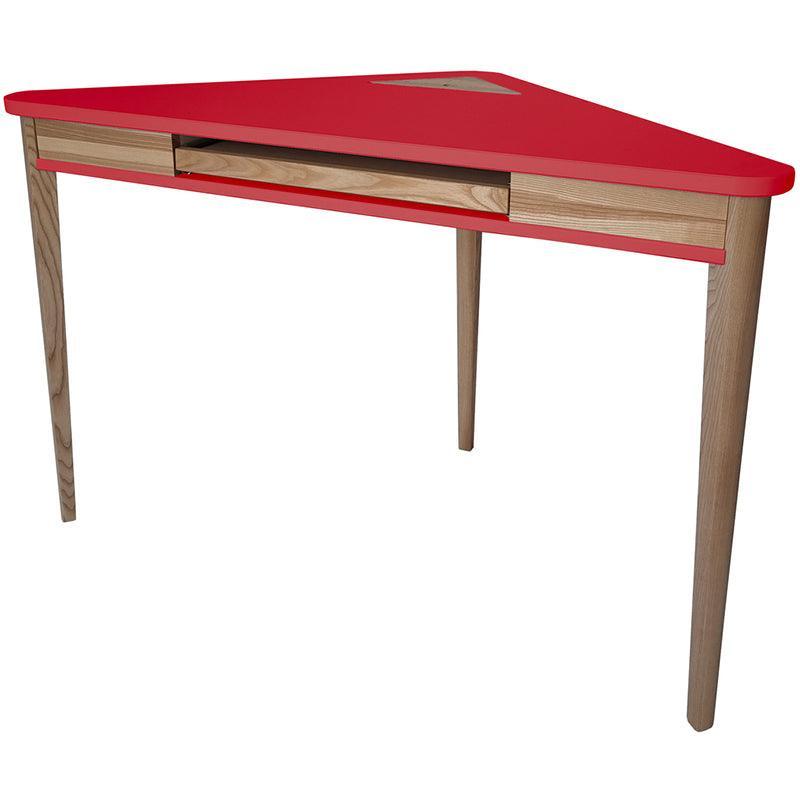 Ashme Corner Desk with Keyboard Tray - WOO .Design