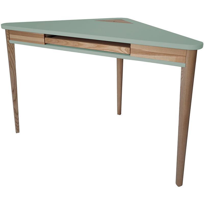 Ashme Corner Desk with Keyboard Tray - WOO .Design