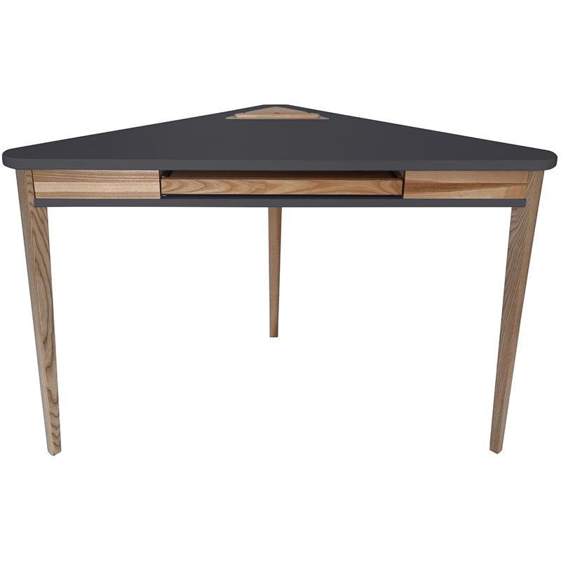 Ashme Corner Desk with Keyboard Tray - WOO .Design