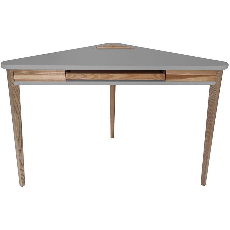 Ashme Corner Desk with Keyboard Tray - WOO .Design