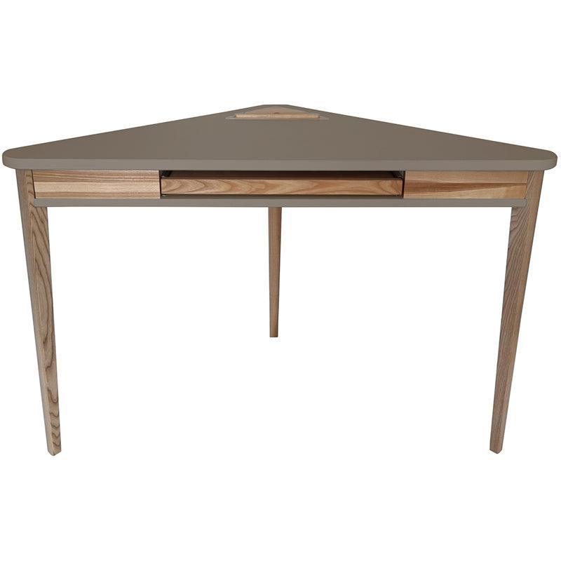 Ashme Corner Desk with Keyboard Tray - WOO .Design