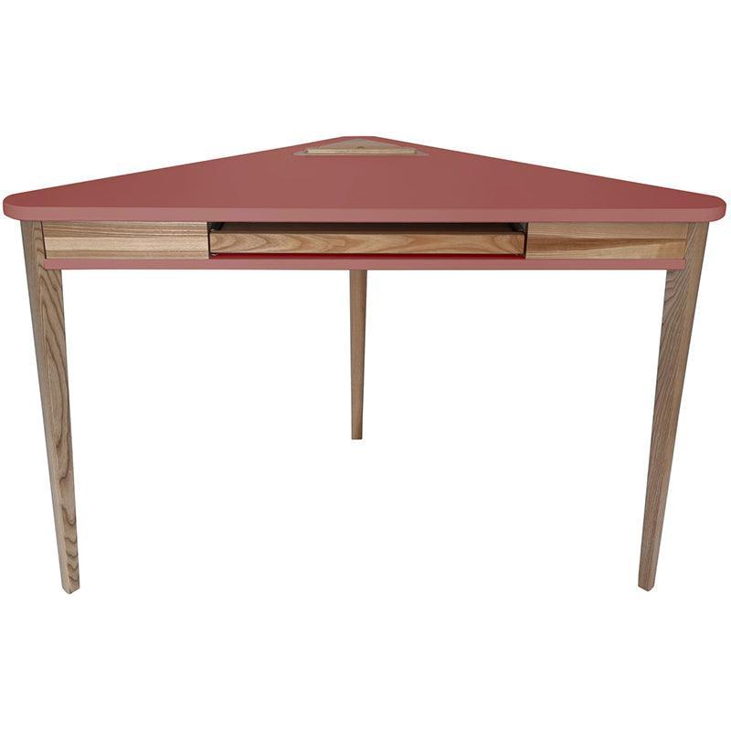 Ashme Corner Desk with Keyboard Tray - WOO .Design