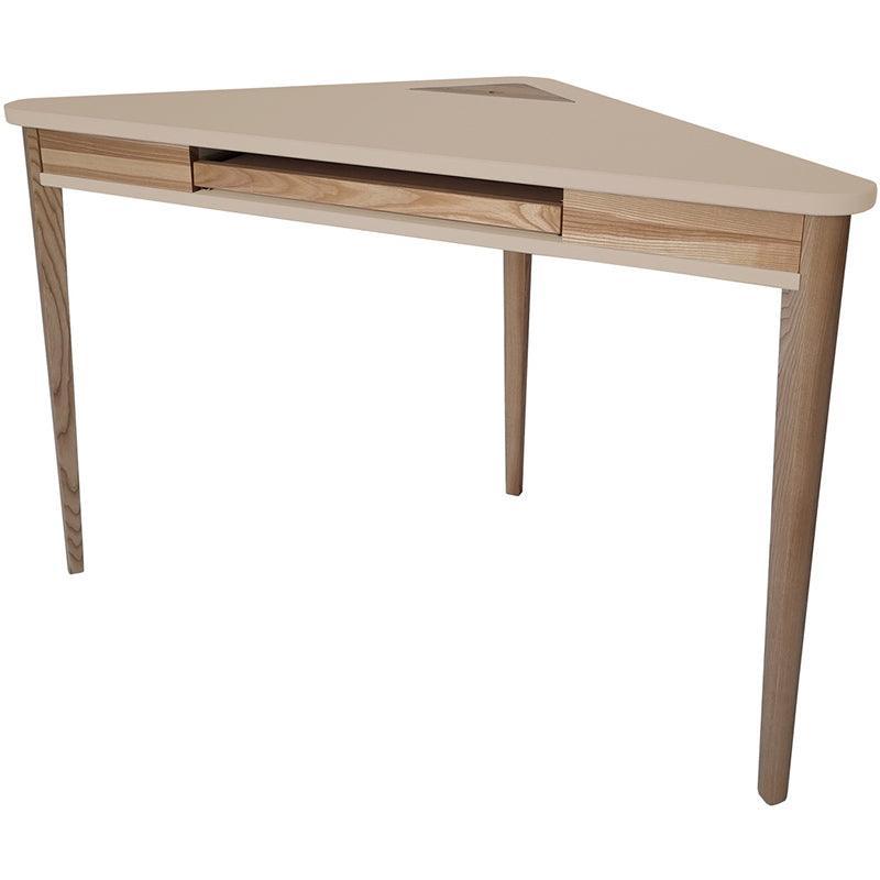 Ashme Corner Desk with Keyboard Tray - WOO .Design