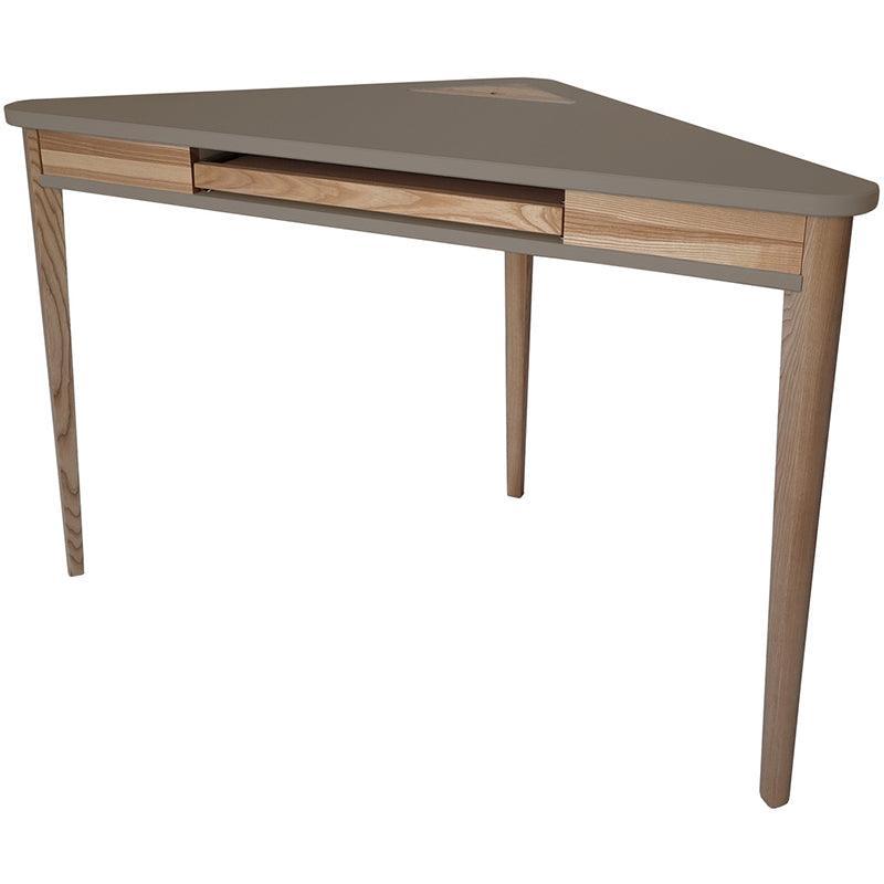 Ashme Corner Desk with Keyboard Tray - WOO .Design