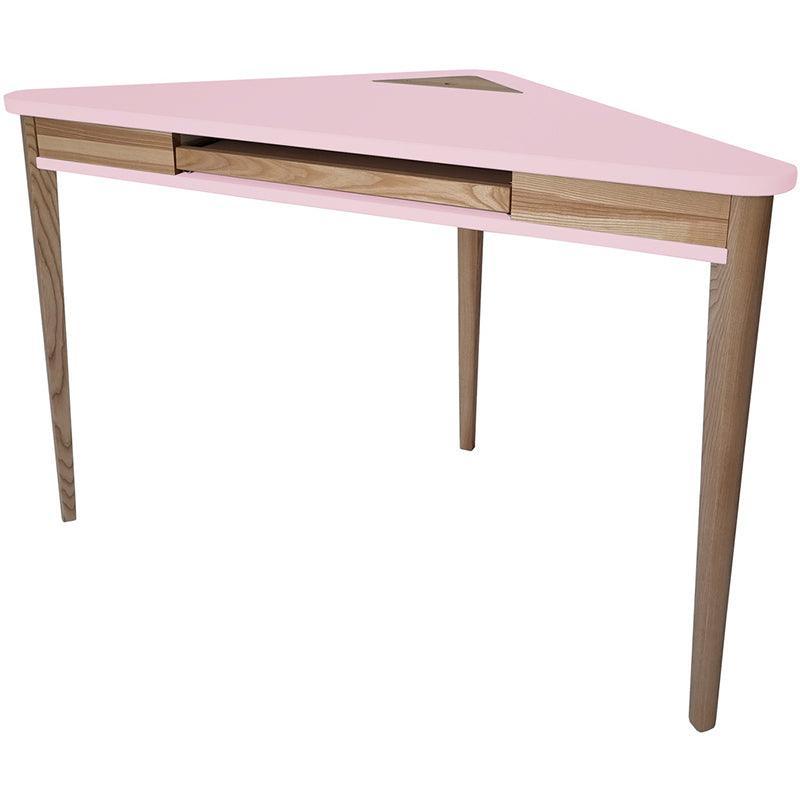 Ashme Corner Desk with Keyboard Tray - WOO .Design