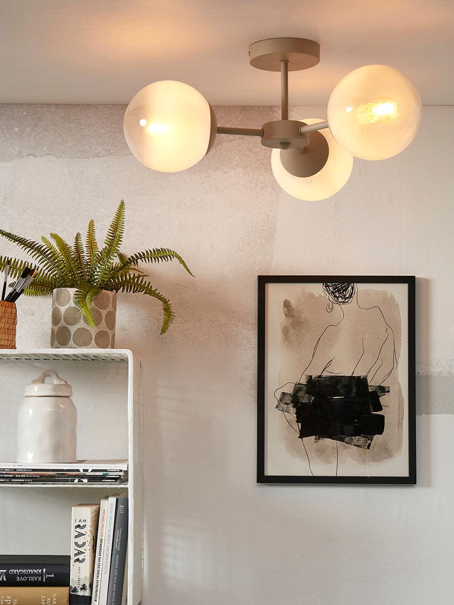 Aspen 3 Arm Ceiling Lamp - WOO .Design