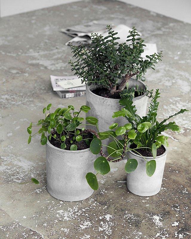 Ave Light Grey Planter (3/Set) - WOO .Design