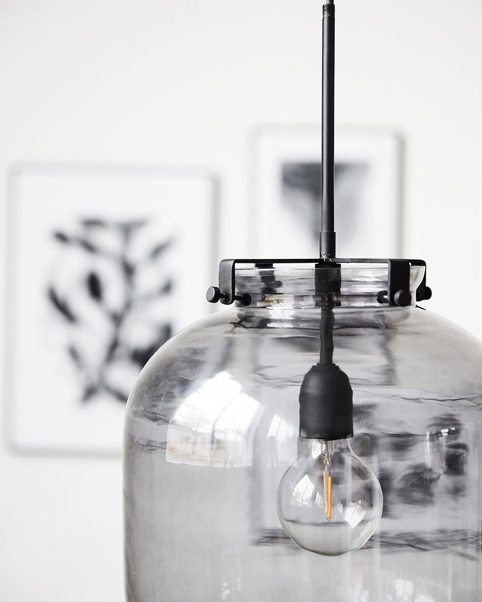 Ball Smoky Grey Pendant Lamp - WOO .Design