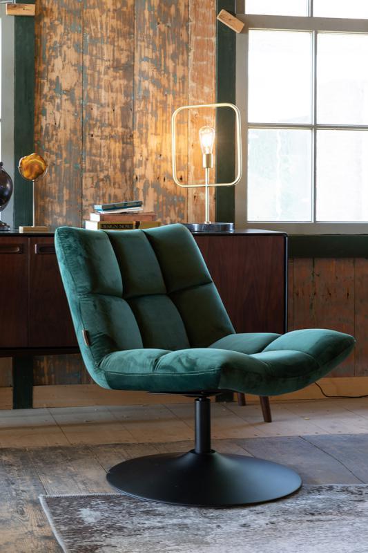 Bar Velvet Lounge Chair - WOO .Design