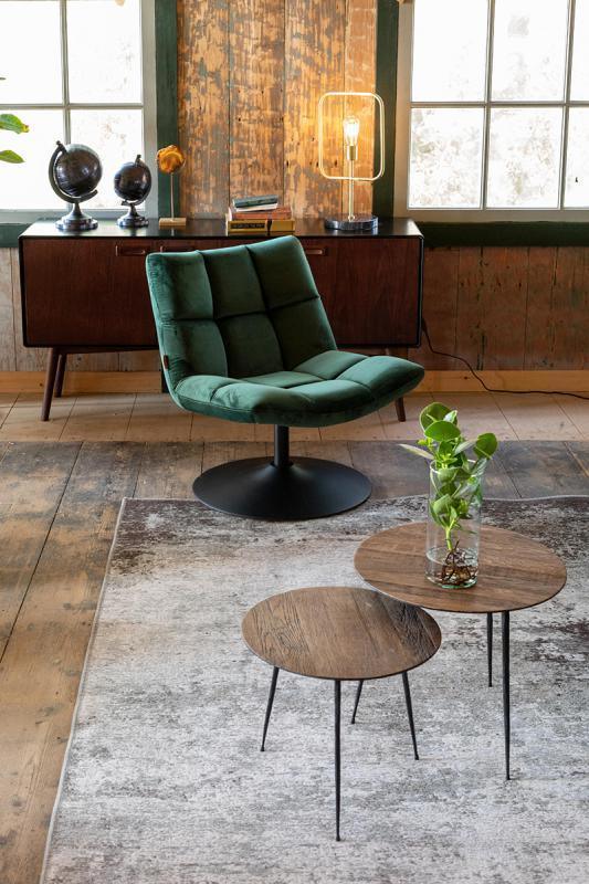 Bar Velvet Lounge Chair - WOO .Design