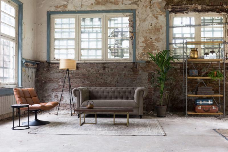 Bar Vintage Brown Lounge Chair - WOO .Design