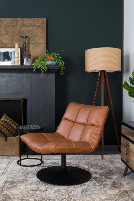 Bar Vintage Brown Lounge Chair - WOO .Design