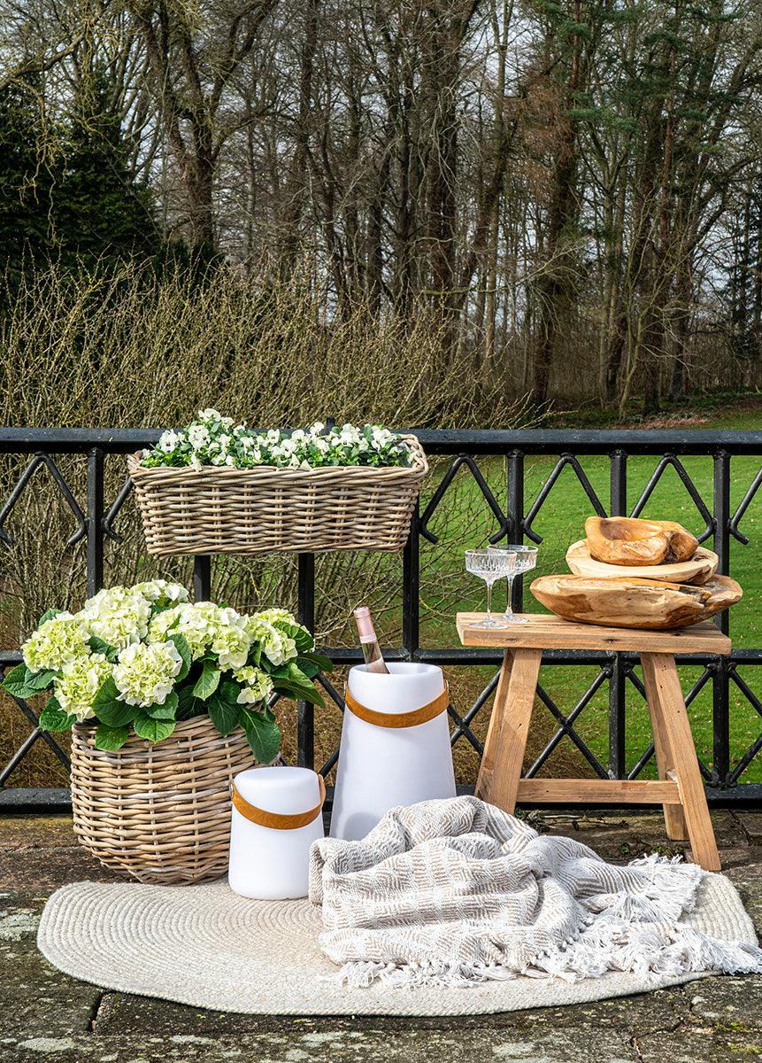 Barcelona Natural Teak Wood Bench - WOO .Design