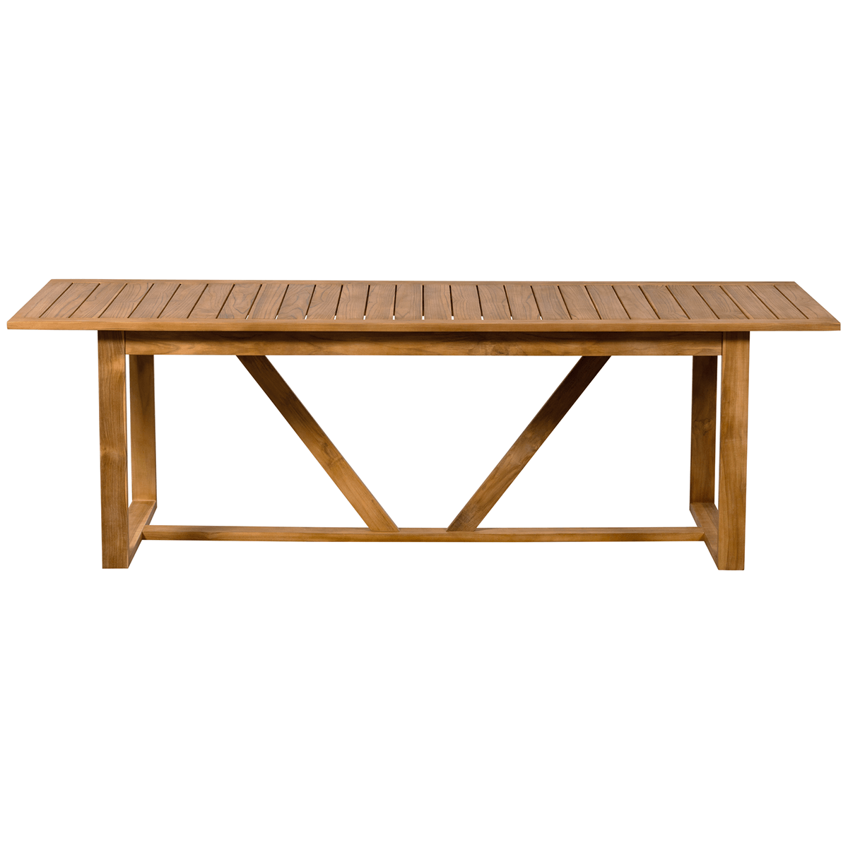 Beaver Natural Teak Wood Dining Table - WOO .Design