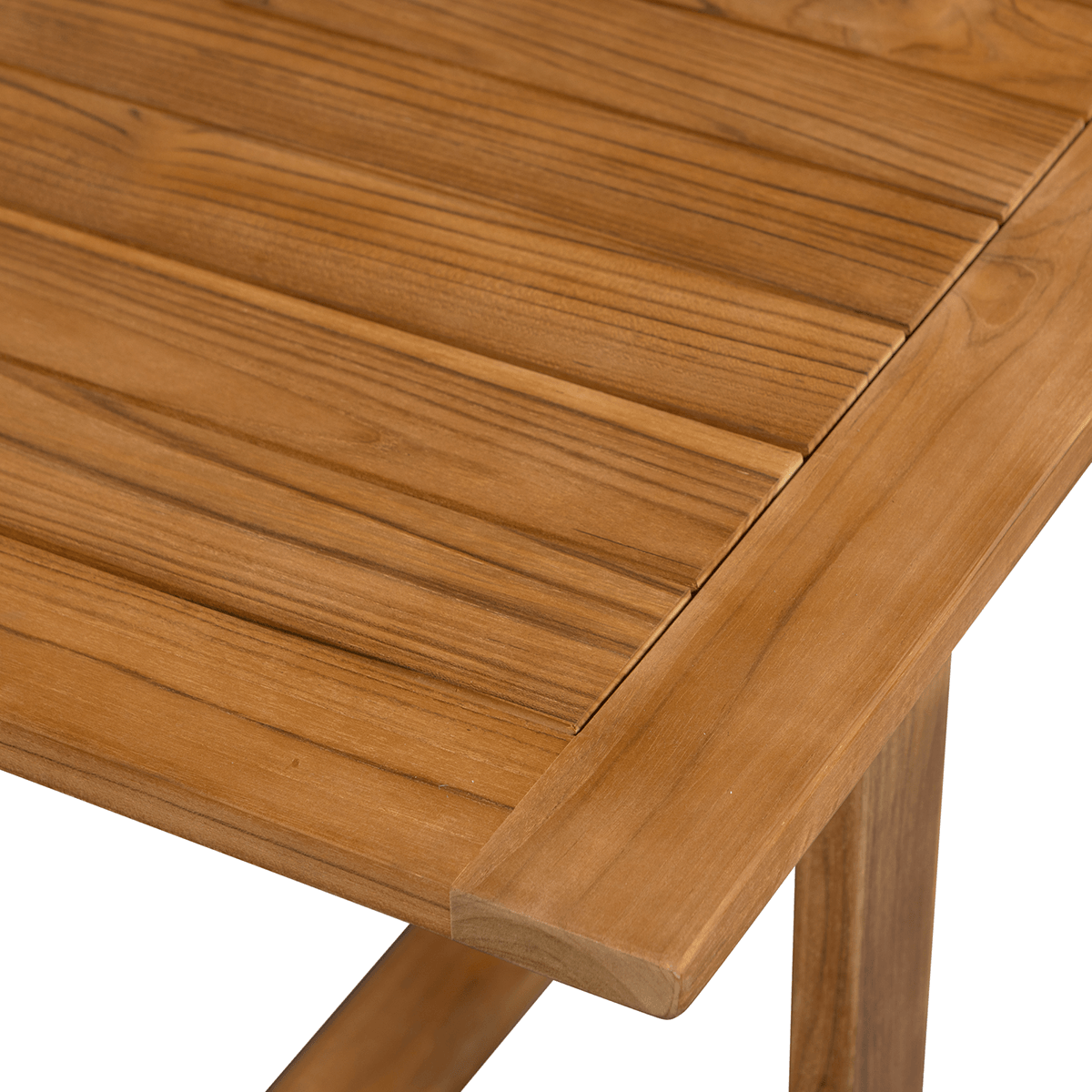 Beaver Natural Teak Wood Dining Table - WOO .Design