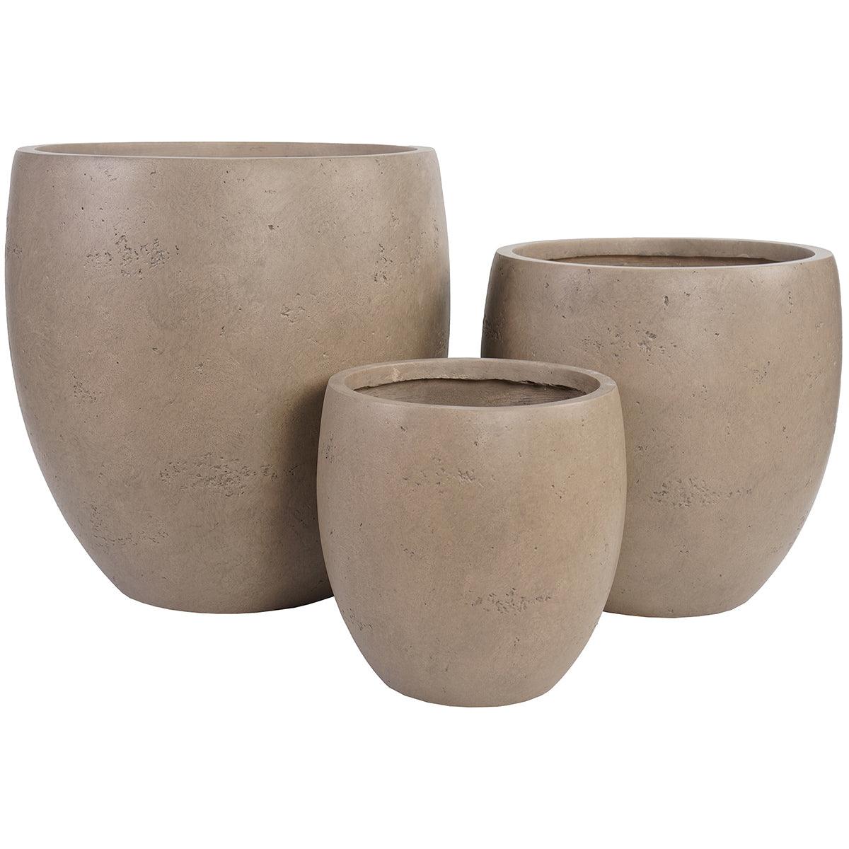 Beckley Brown Planter (3/Set) - WOO .Design