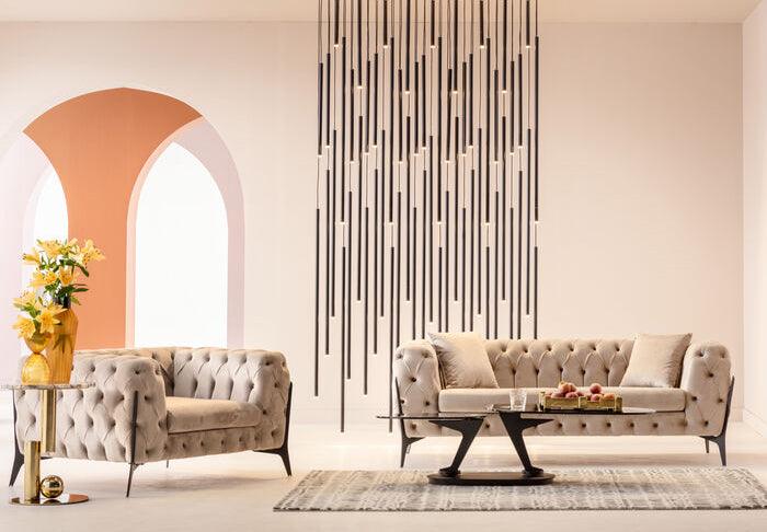 Bellissima Velvet 2 Seater Sofa - WOO .Design