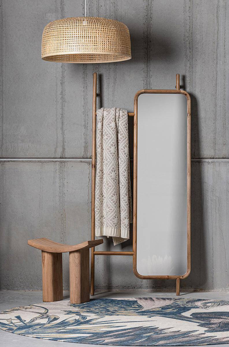 Japan Natural Wood Stool
