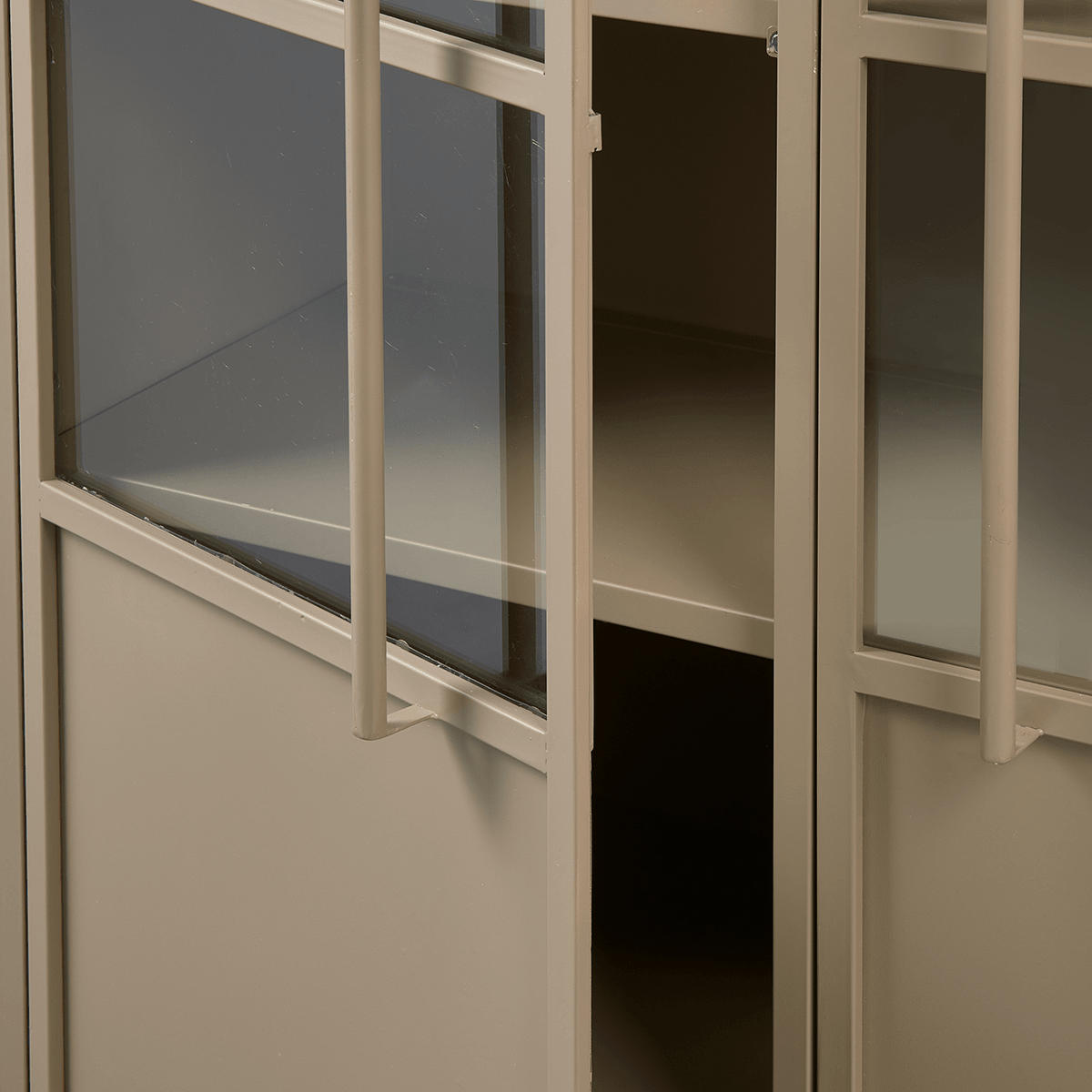 Exhibit Low Metal Cabinet